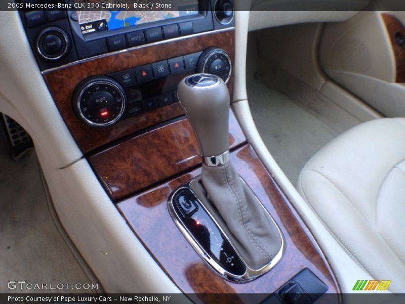 Black / Stone 2009 Mercedes-Benz CLK 350 Cabriolet