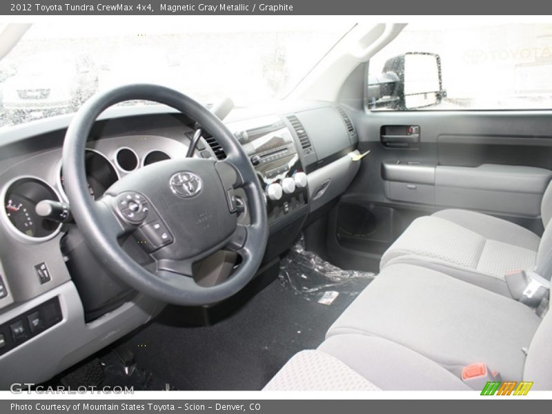 Magnetic Gray Metallic / Graphite 2012 Toyota Tundra CrewMax 4x4