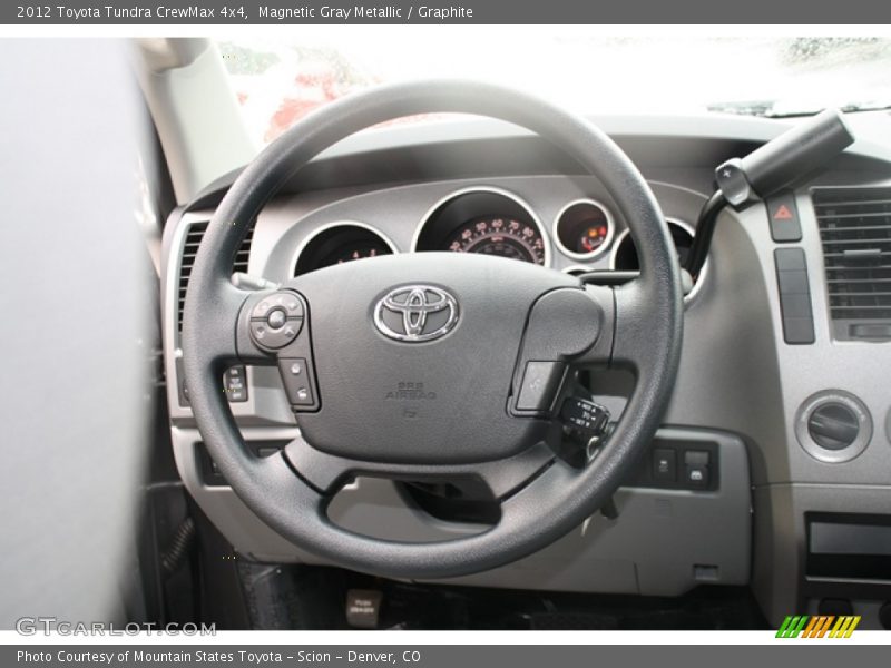 Magnetic Gray Metallic / Graphite 2012 Toyota Tundra CrewMax 4x4