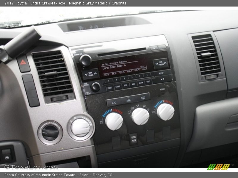 Magnetic Gray Metallic / Graphite 2012 Toyota Tundra CrewMax 4x4