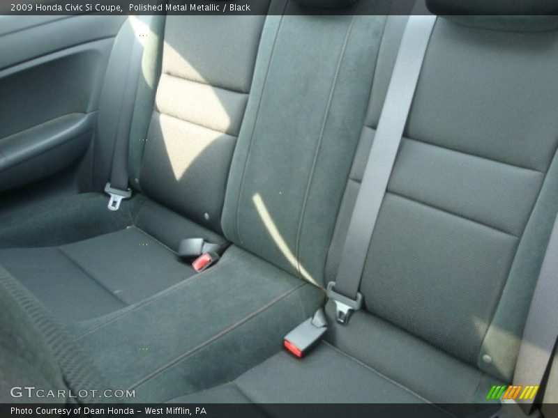 Polished Metal Metallic / Black 2009 Honda Civic Si Coupe