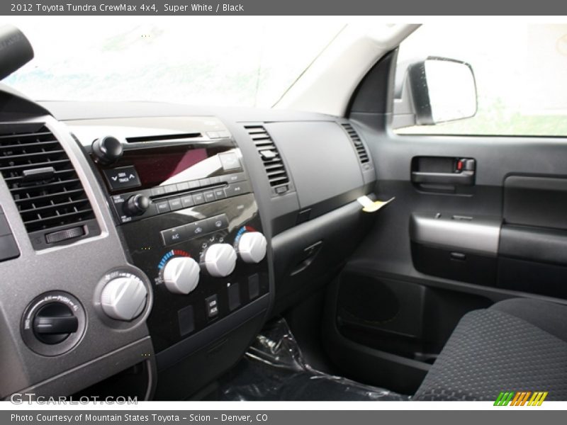 Super White / Black 2012 Toyota Tundra CrewMax 4x4