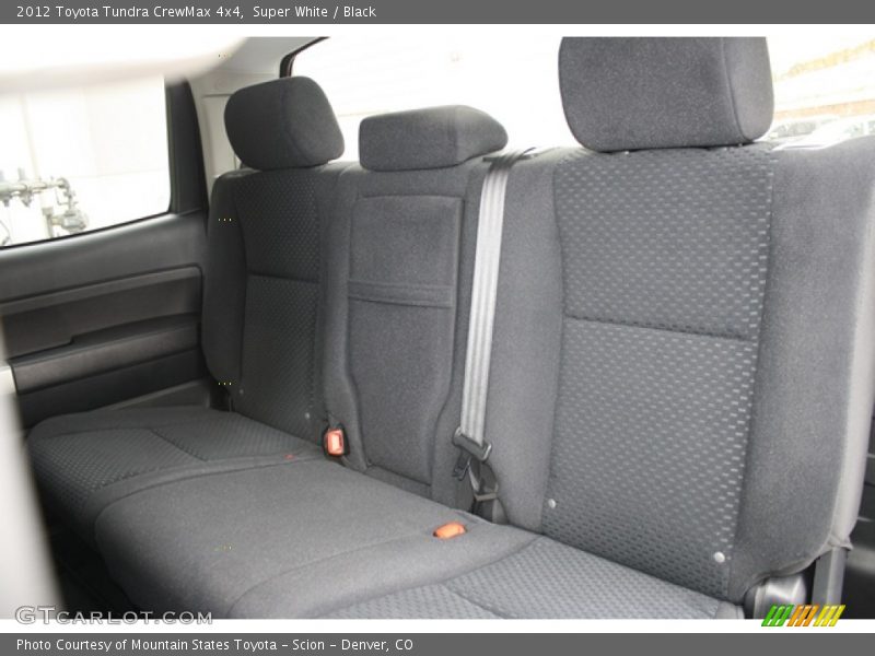 Super White / Black 2012 Toyota Tundra CrewMax 4x4