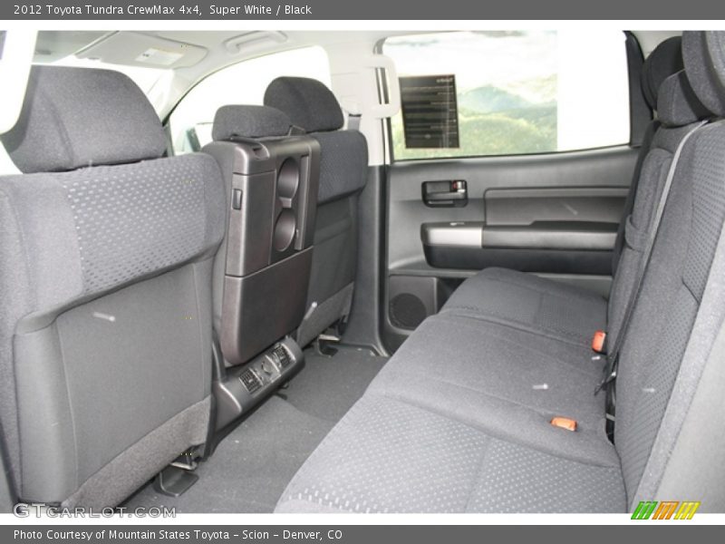 Super White / Black 2012 Toyota Tundra CrewMax 4x4