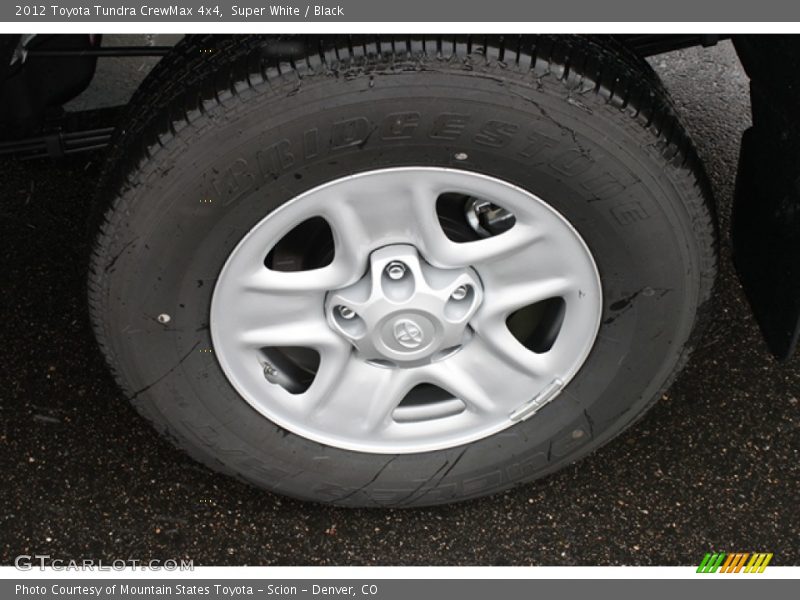 Super White / Black 2012 Toyota Tundra CrewMax 4x4