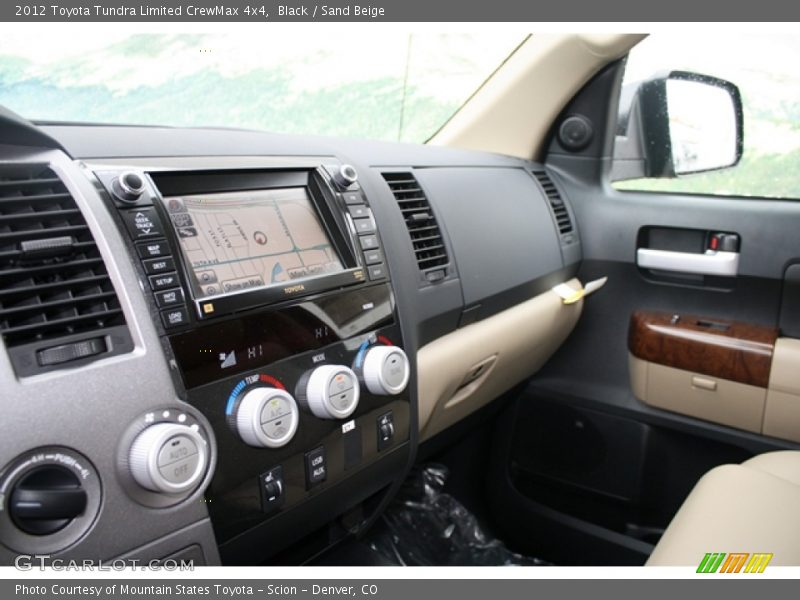Black / Sand Beige 2012 Toyota Tundra Limited CrewMax 4x4