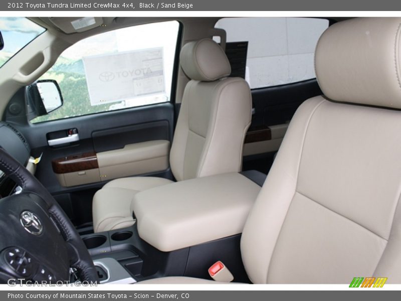 Black / Sand Beige 2012 Toyota Tundra Limited CrewMax 4x4
