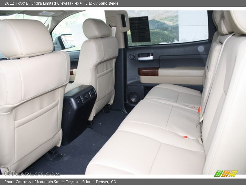Black / Sand Beige 2012 Toyota Tundra Limited CrewMax 4x4
