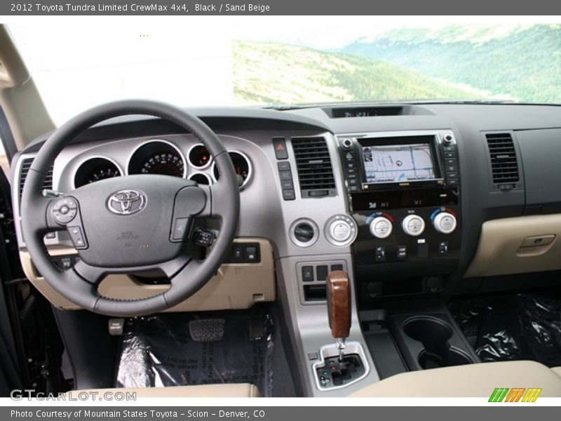 Black / Sand Beige 2012 Toyota Tundra Limited CrewMax 4x4
