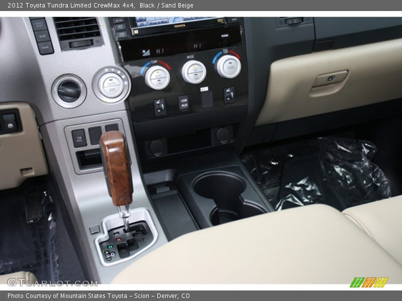 Black / Sand Beige 2012 Toyota Tundra Limited CrewMax 4x4