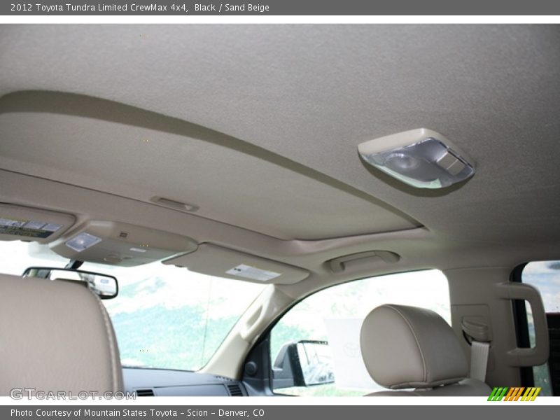 Black / Sand Beige 2012 Toyota Tundra Limited CrewMax 4x4