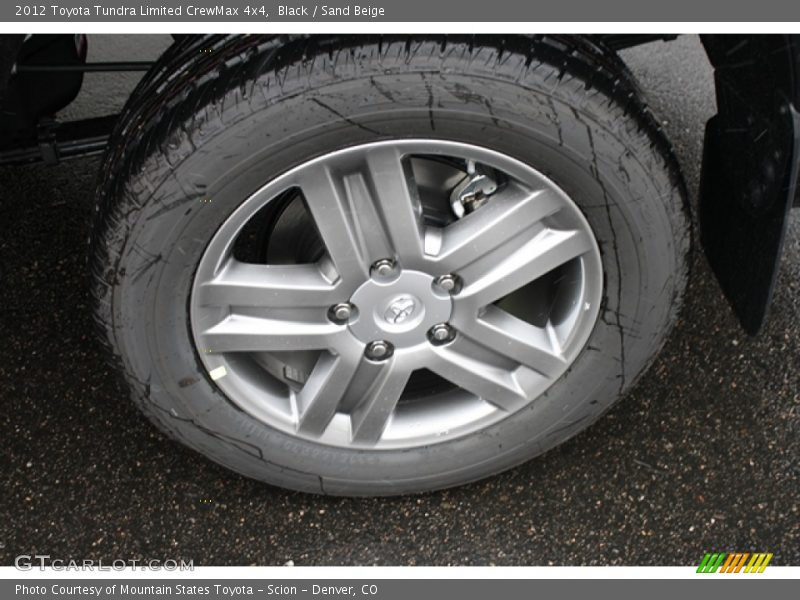 Black / Sand Beige 2012 Toyota Tundra Limited CrewMax 4x4