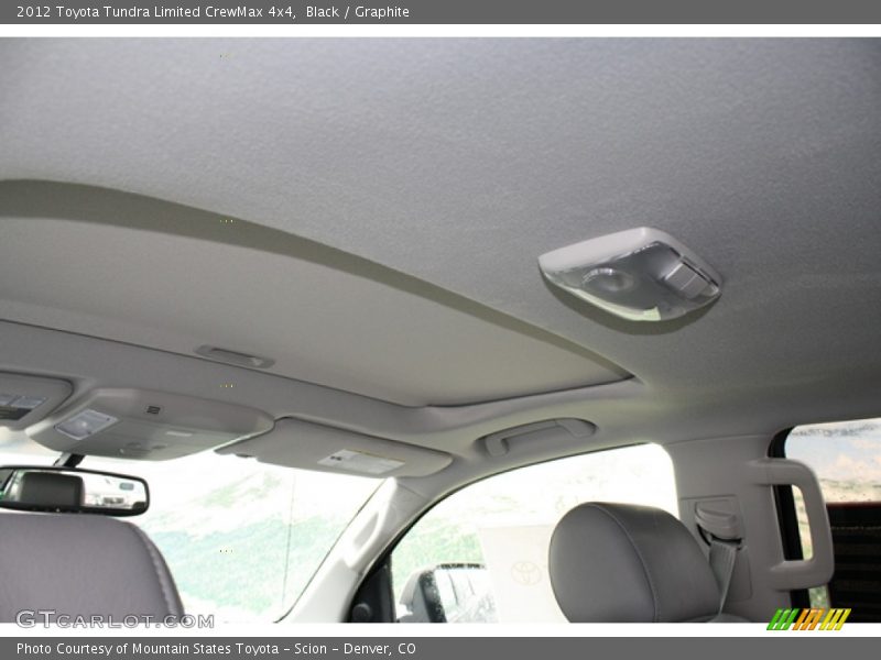 Black / Graphite 2012 Toyota Tundra Limited CrewMax 4x4