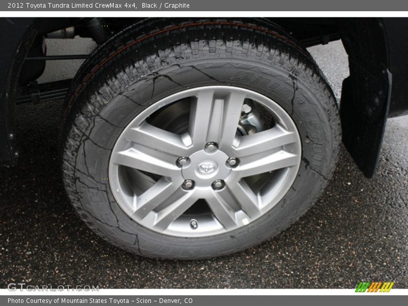 Black / Graphite 2012 Toyota Tundra Limited CrewMax 4x4