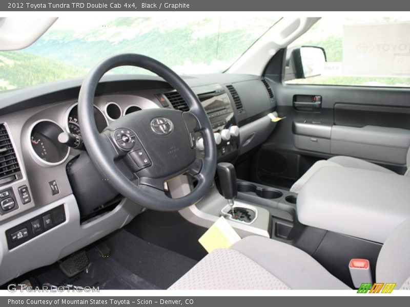 Black / Graphite 2012 Toyota Tundra TRD Double Cab 4x4