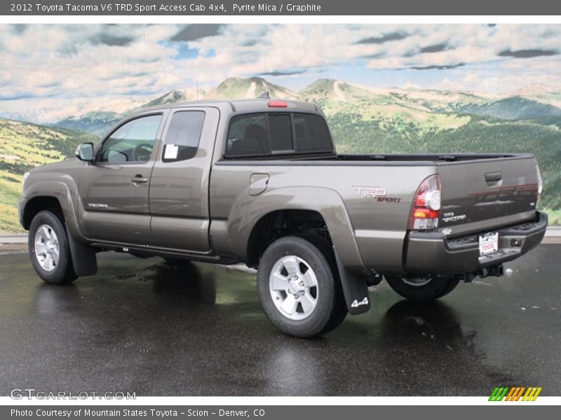 Pyrite Mica / Graphite 2012 Toyota Tacoma V6 TRD Sport Access Cab 4x4