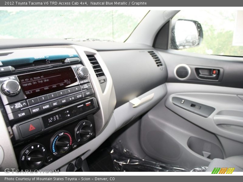 Nautical Blue Metallic / Graphite 2012 Toyota Tacoma V6 TRD Access Cab 4x4