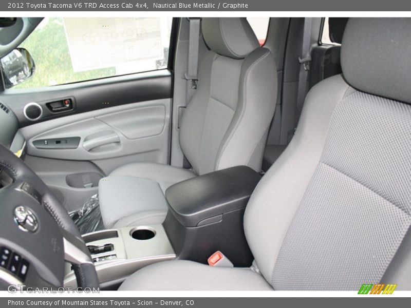 Nautical Blue Metallic / Graphite 2012 Toyota Tacoma V6 TRD Access Cab 4x4