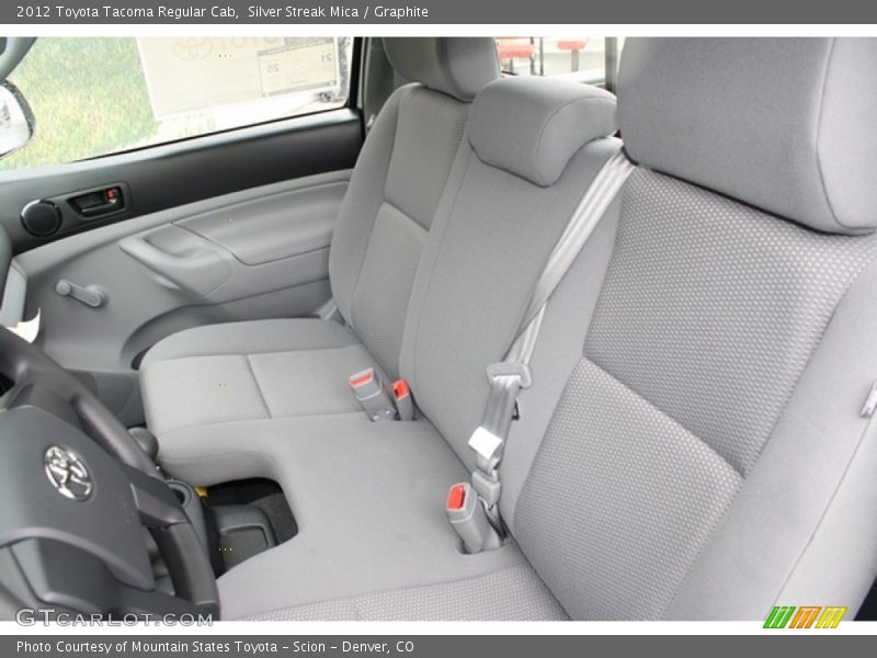 Silver Streak Mica / Graphite 2012 Toyota Tacoma Regular Cab
