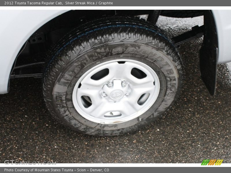 Silver Streak Mica / Graphite 2012 Toyota Tacoma Regular Cab