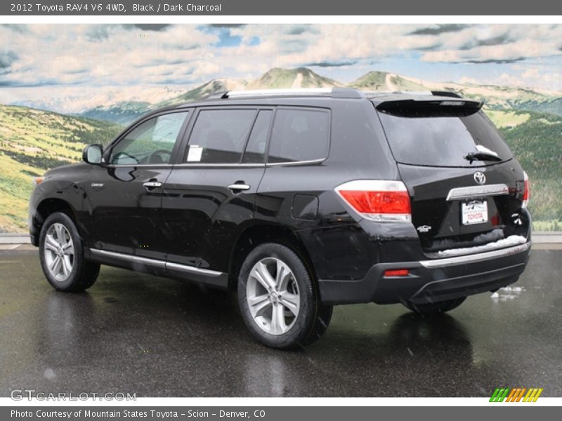 Black / Dark Charcoal 2012 Toyota RAV4 V6 4WD