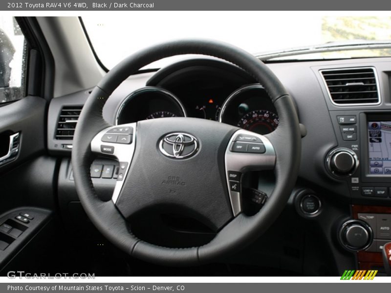 Black / Dark Charcoal 2012 Toyota RAV4 V6 4WD