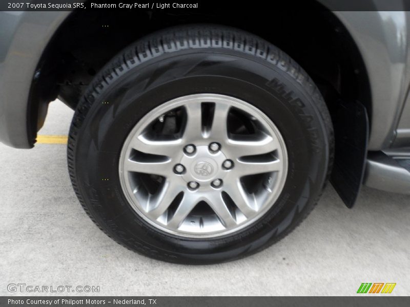Phantom Gray Pearl / Light Charcoal 2007 Toyota Sequoia SR5