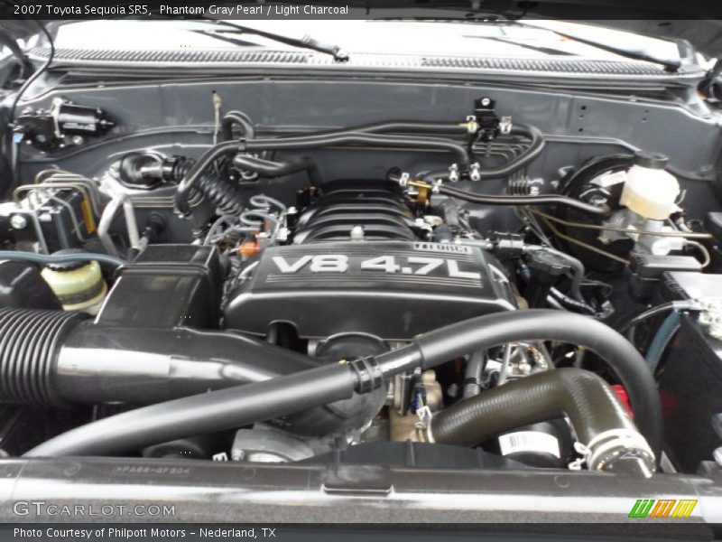 Phantom Gray Pearl / Light Charcoal 2007 Toyota Sequoia SR5