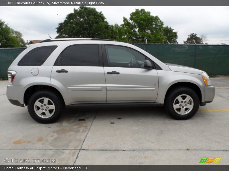 Silverstone Metallic / Light Gray 2007 Chevrolet Equinox LS