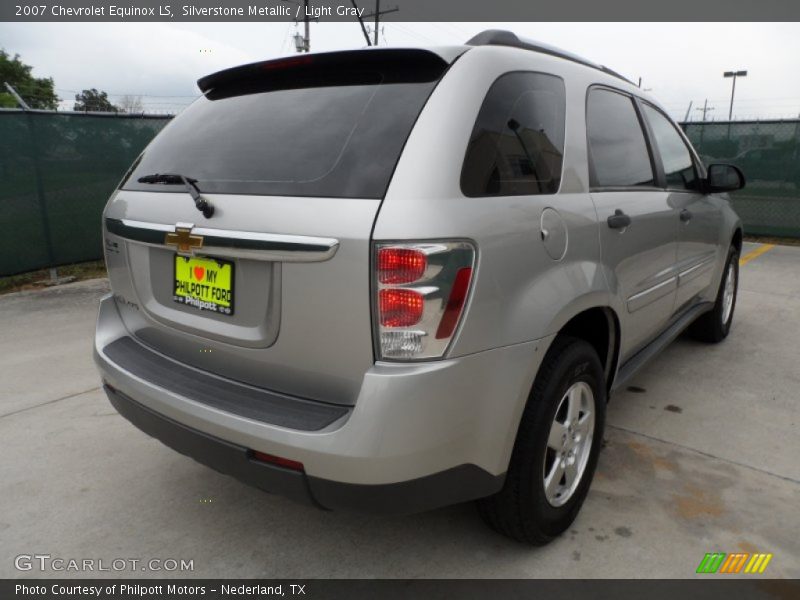 Silverstone Metallic / Light Gray 2007 Chevrolet Equinox LS
