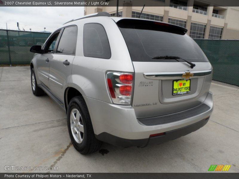 Silverstone Metallic / Light Gray 2007 Chevrolet Equinox LS