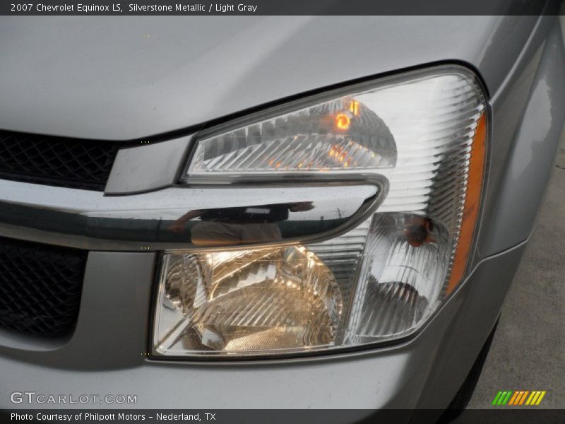 Silverstone Metallic / Light Gray 2007 Chevrolet Equinox LS