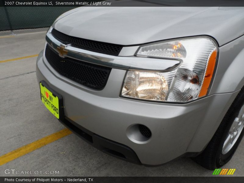 Silverstone Metallic / Light Gray 2007 Chevrolet Equinox LS