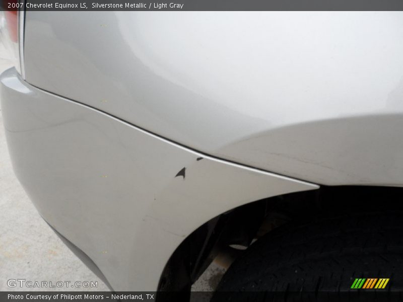 Silverstone Metallic / Light Gray 2007 Chevrolet Equinox LS