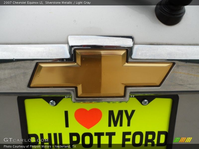 Silverstone Metallic / Light Gray 2007 Chevrolet Equinox LS