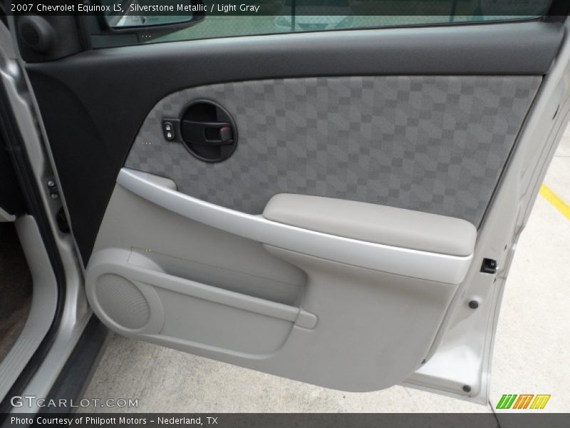 Silverstone Metallic / Light Gray 2007 Chevrolet Equinox LS