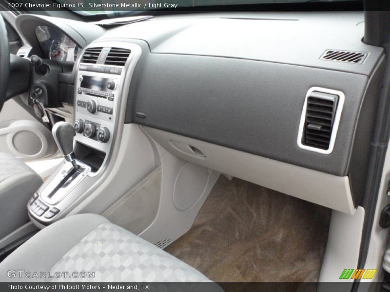 Silverstone Metallic / Light Gray 2007 Chevrolet Equinox LS