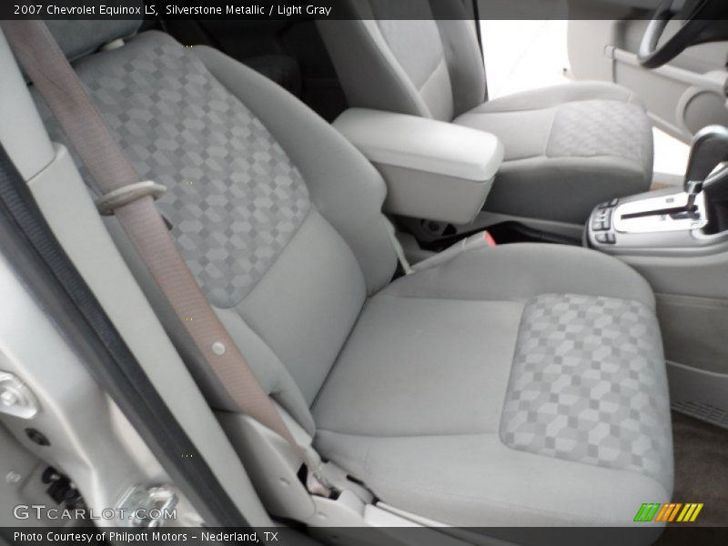 Silverstone Metallic / Light Gray 2007 Chevrolet Equinox LS