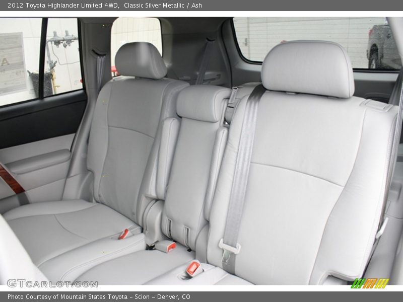 Classic Silver Metallic / Ash 2012 Toyota Highlander Limited 4WD