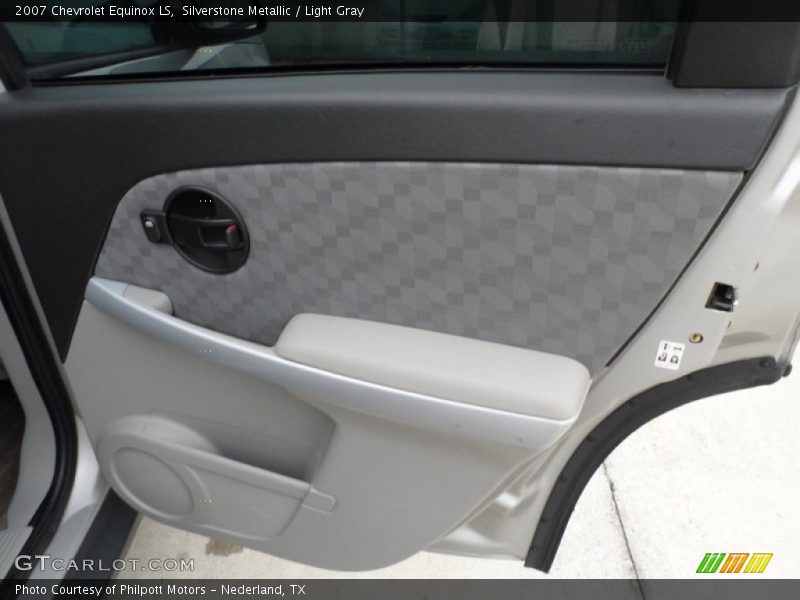 Silverstone Metallic / Light Gray 2007 Chevrolet Equinox LS