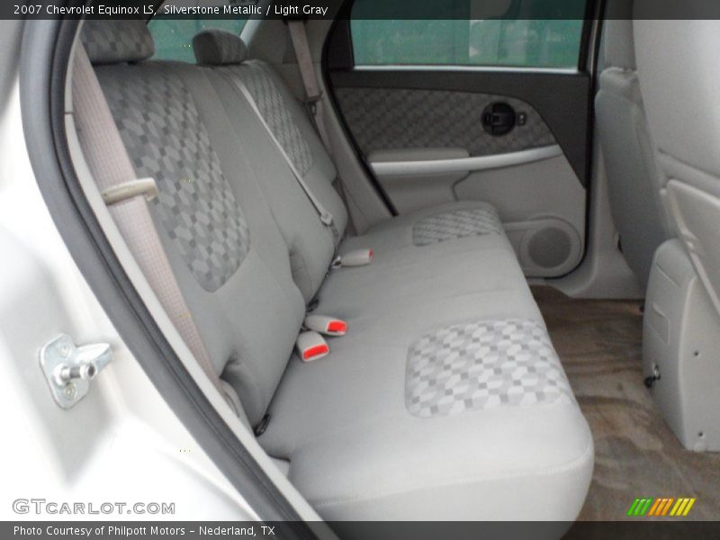 Silverstone Metallic / Light Gray 2007 Chevrolet Equinox LS