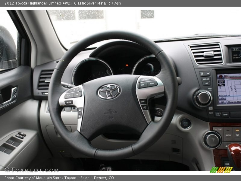Classic Silver Metallic / Ash 2012 Toyota Highlander Limited 4WD