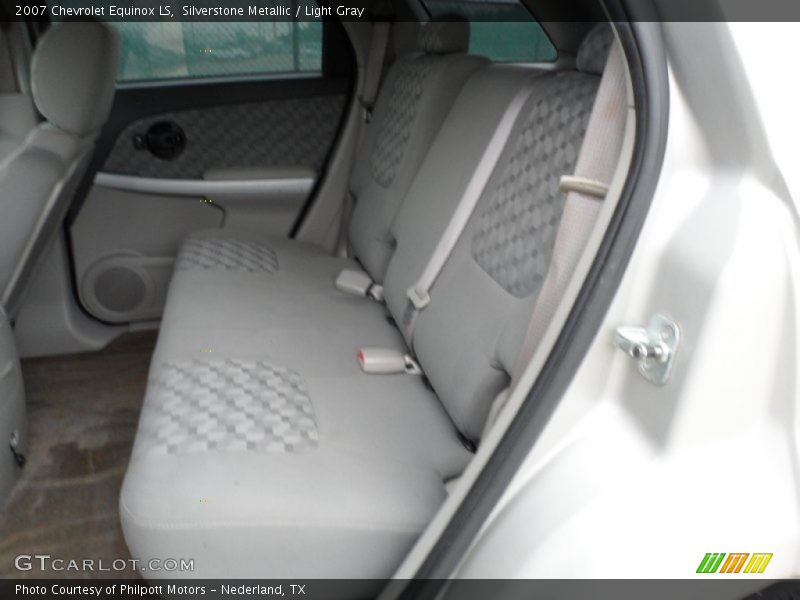 Silverstone Metallic / Light Gray 2007 Chevrolet Equinox LS