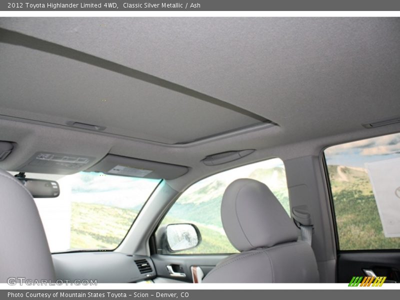 Classic Silver Metallic / Ash 2012 Toyota Highlander Limited 4WD