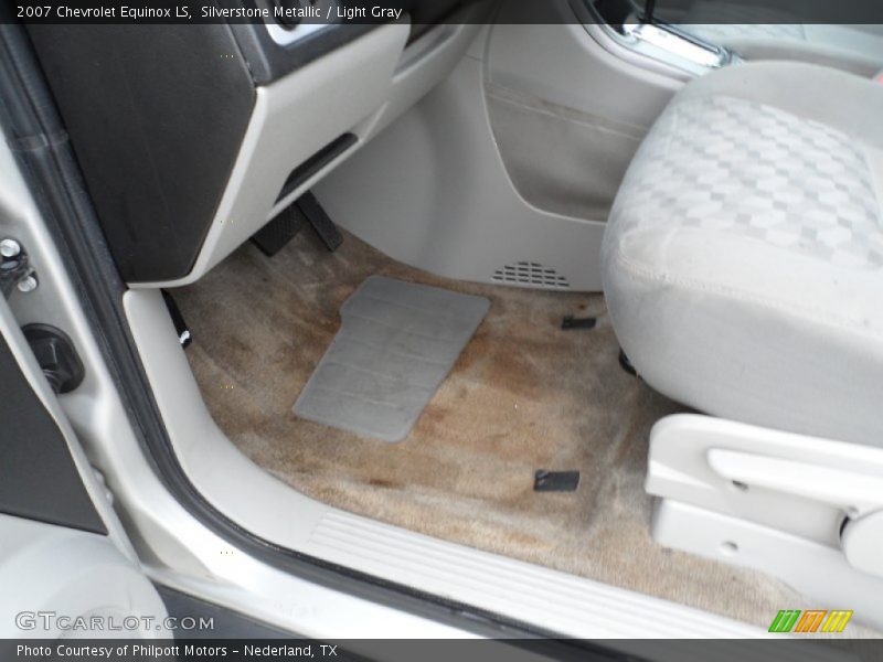 Silverstone Metallic / Light Gray 2007 Chevrolet Equinox LS