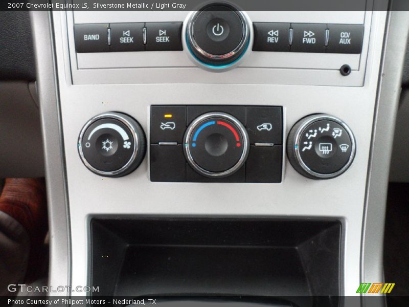 Silverstone Metallic / Light Gray 2007 Chevrolet Equinox LS