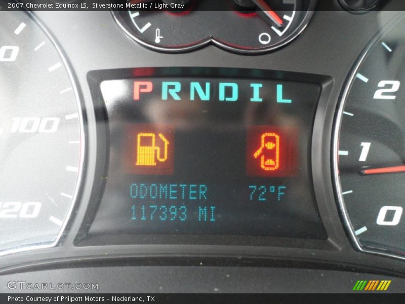 Silverstone Metallic / Light Gray 2007 Chevrolet Equinox LS