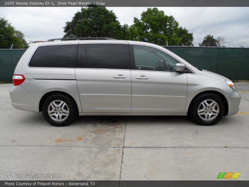 Silver Pearl Metallic / Gray 2005 Honda Odyssey EX-L