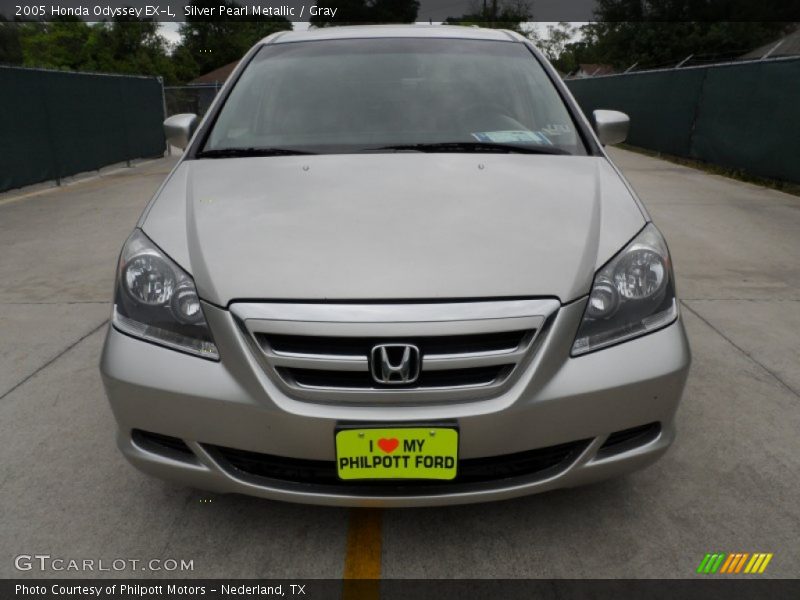 Silver Pearl Metallic / Gray 2005 Honda Odyssey EX-L