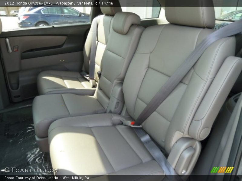 Alabaster Silver Metallic / Truffle 2012 Honda Odyssey EX-L
